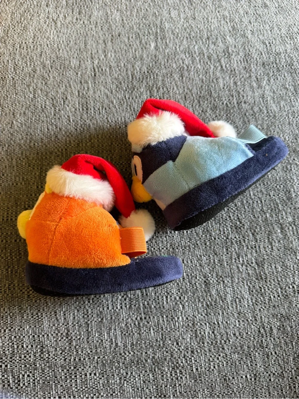 Bluey toddler christmas slippers size 5/6 NWOT
